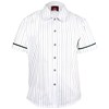 Blouse - white bottle navy